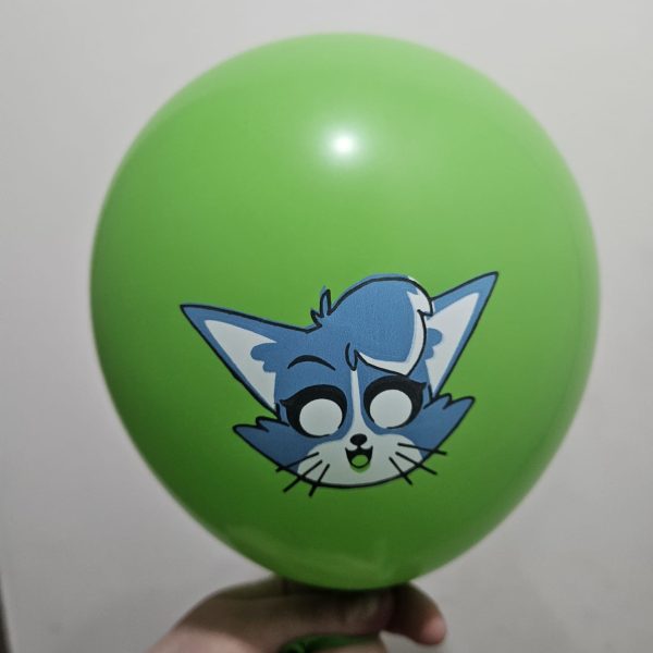 Pack 12 Globo Látex Cumpleaños Mikecraft - Imagen 3
