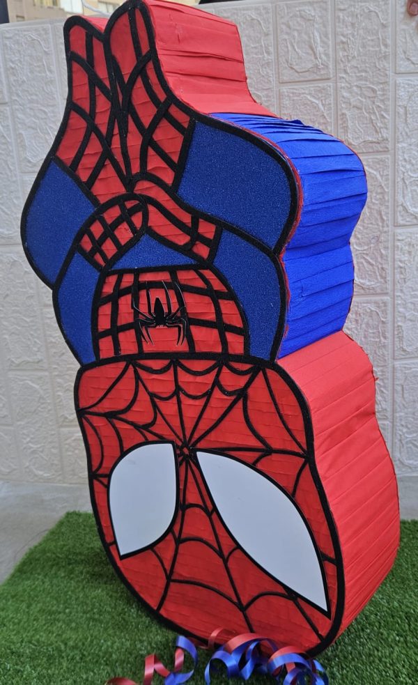 Piñata Decorativa para Cumpleaños Spiderman - Imagen 2