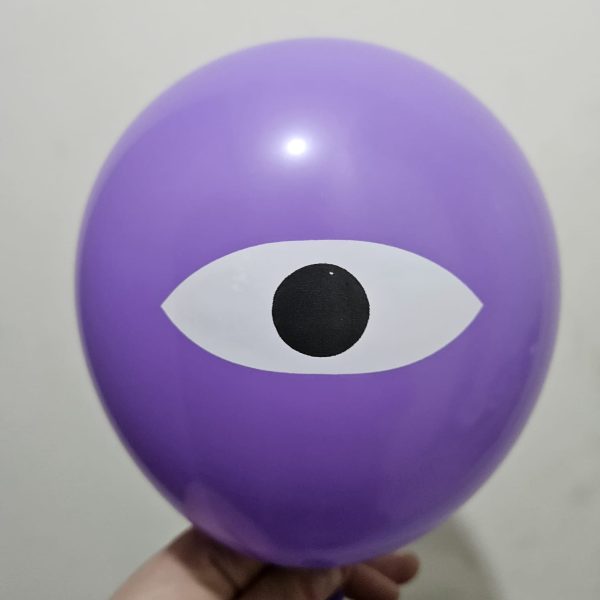 Pack 12 Globos Látex Cumpleaños Monster Ink - Imagen 2