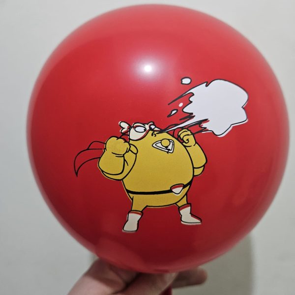 Pack 12 Globos Látex Cumpleaños Super Zings - Imagen 2