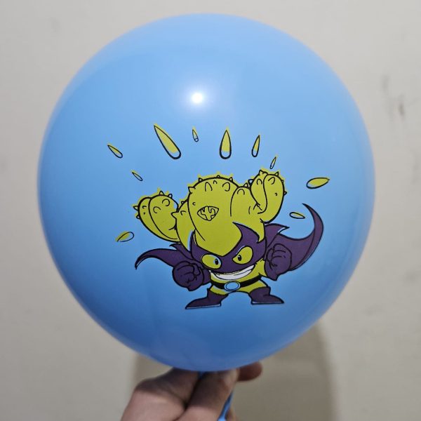 Pack 12 Globos Látex Cumpleaños Super Zings - Imagen 5