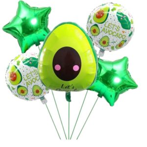 Set Globos Aluminio Palta 5pzas