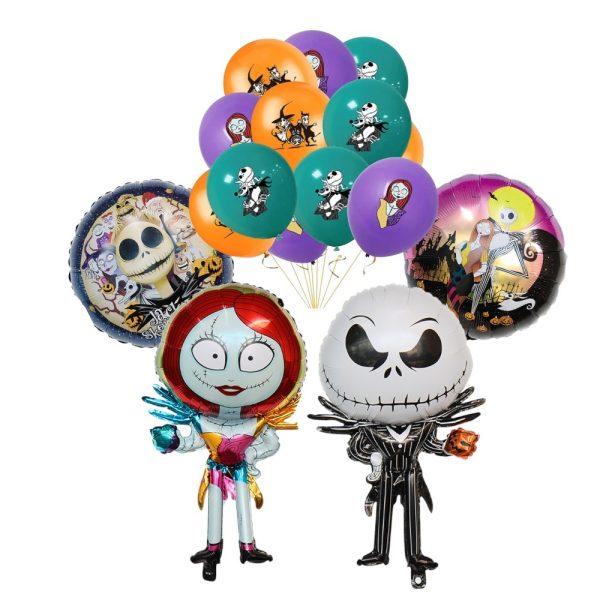 Set Globos Jack Skellington