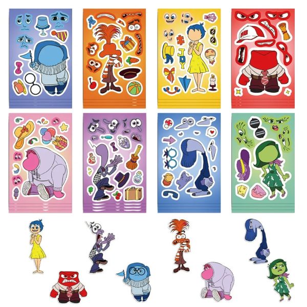 Set Stickers Pegatinas Intensamente 16 pzas - Imagen 4