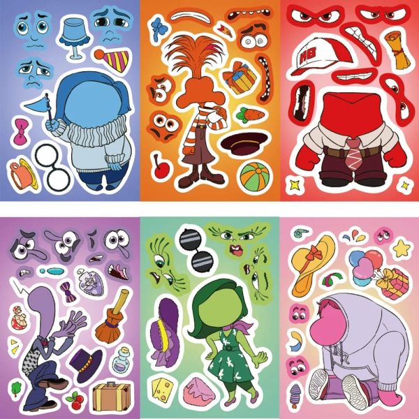 Set Stickers Pegatinas Intensamente 16 pzas