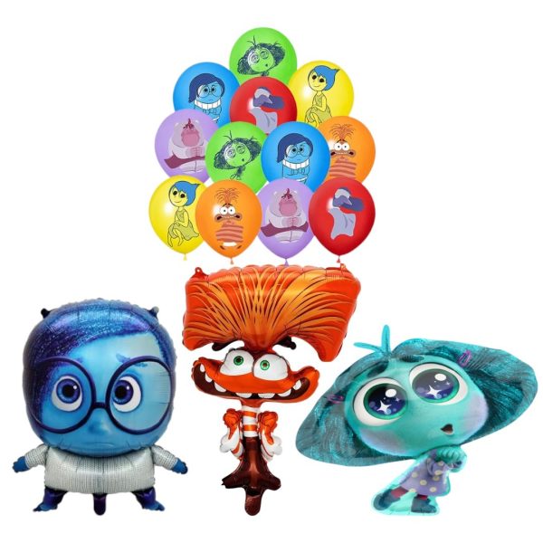 Set Globos Aluminio + Látex Intensamente