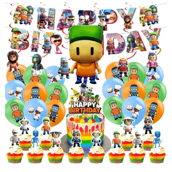 Set Decorativo Stumble Guys