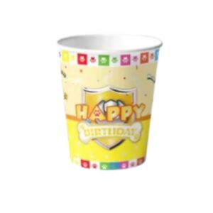 Pack  10 Vasos Decorativo Paw Patrol