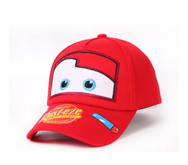 Jockey Gorro diseño Cars (Rojo)