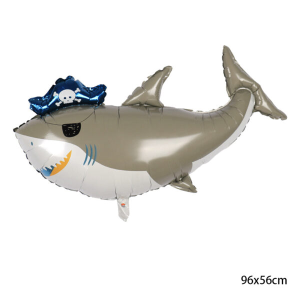 Set Globos Aluminio Piratas 4 pzas - Imagen 3