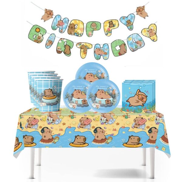 Cotillón Decorativo Cumpleaños Capibara