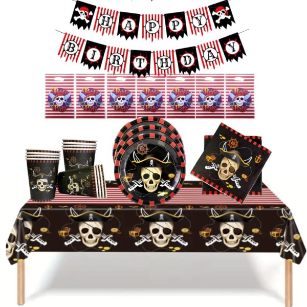 Cotillón Decorativo Cumpleaños Piratas