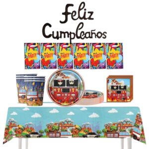 Cotillón Decorativo Bomberos