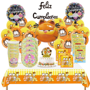 Cotillón Globos Decorativo  Garfield