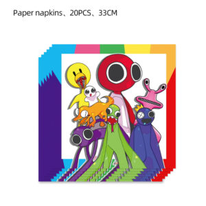 Servilletas Decorativas Rainbow Friends