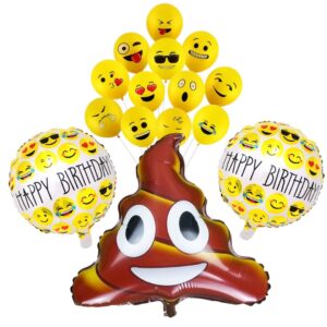 Set Globos Decorativos Emojis
