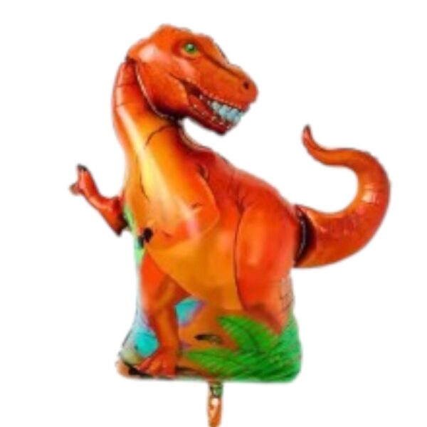 Globo Aluminio Decorativo Dinosaurio Marron (Mod 2)