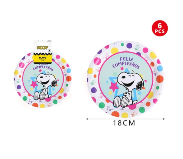 Cotillón Decorativo para Cumpleaños Snoopy - Imagen 5