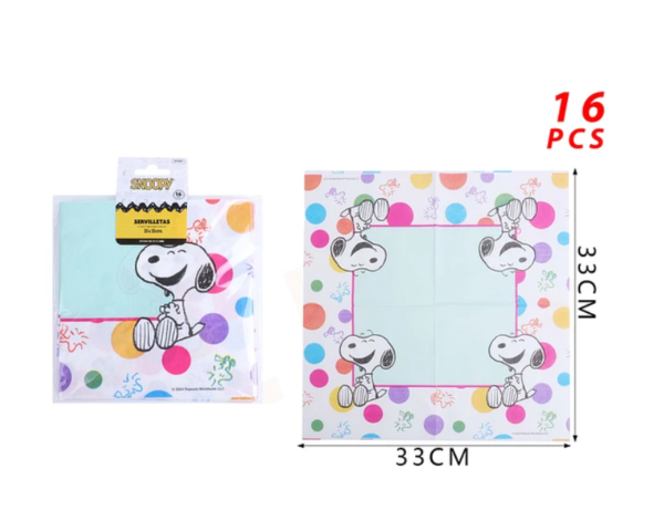 Cotillón Decorativo para Cumpleaños Snoopy - Imagen 6