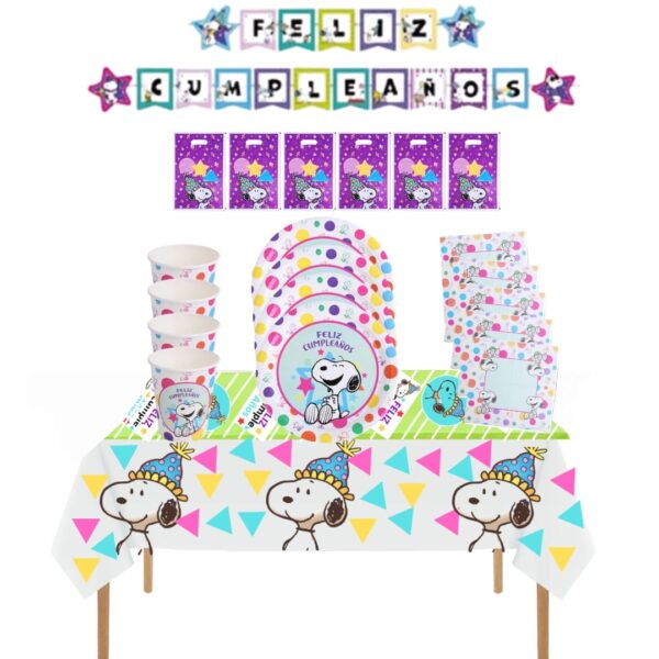 Cotillón Decorativo para Cumpleaños Snoopy
