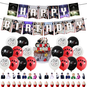 Set Decorativo para Cumpleaños Stray Kids