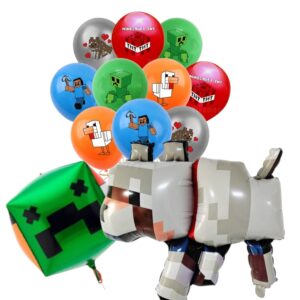 Set Globos Decorativos Minecraft