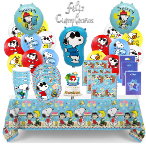Cotillón Decorativo globos Snoopy