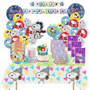 Cotillón Decorativo globos Snoopy