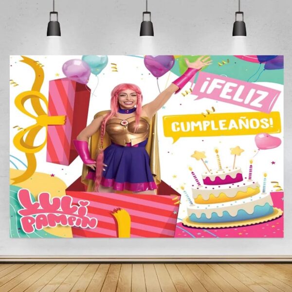 Fondo Telón para Decoración fotografía Luli Pampin 150cm x 100cm mod 2