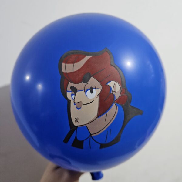Pack 12 Globos Látex Cumpleaños Brawl Stars (Mod 2) - Imagen 2