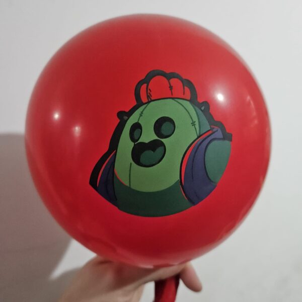Pack 12 Globos Látex Cumpleaños Brawl Stars (Mod 2) - Imagen 6