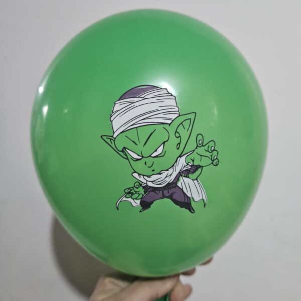 Pack 12 Globos Látex Dragon Ball Mod 3 - Imagen 5