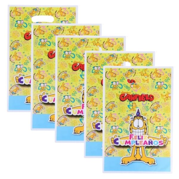 Bolsas Dulceras 10 unidades para Cumpleaños Garfield