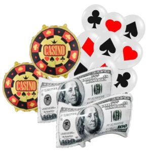 Set Globos decorativos Casino