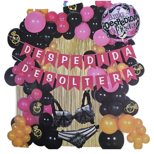 Kit de Arco Globos Decorativo Despedida de Soltera 67 pzas
