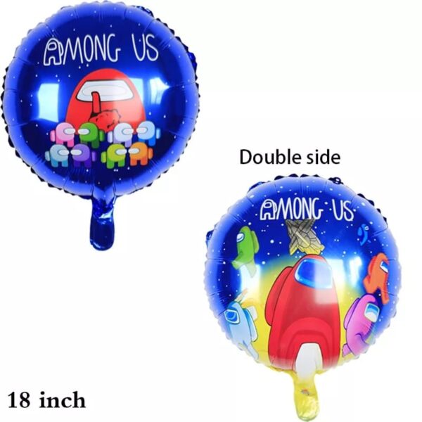 Globo aluminio redondo Among us - Imagen 2