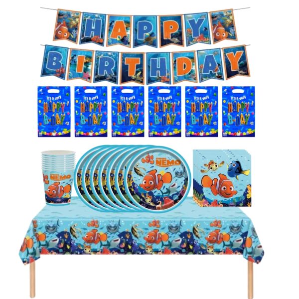 Cotillón Decorativo Cumpleaños Buscando a nemo