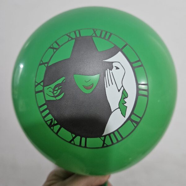 Pack 12 Globos Látex Cumpleaños Wicked - Imagen 2