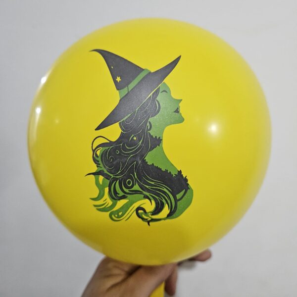 Pack 12 Globos Látex Cumpleaños Wicked - Imagen 4