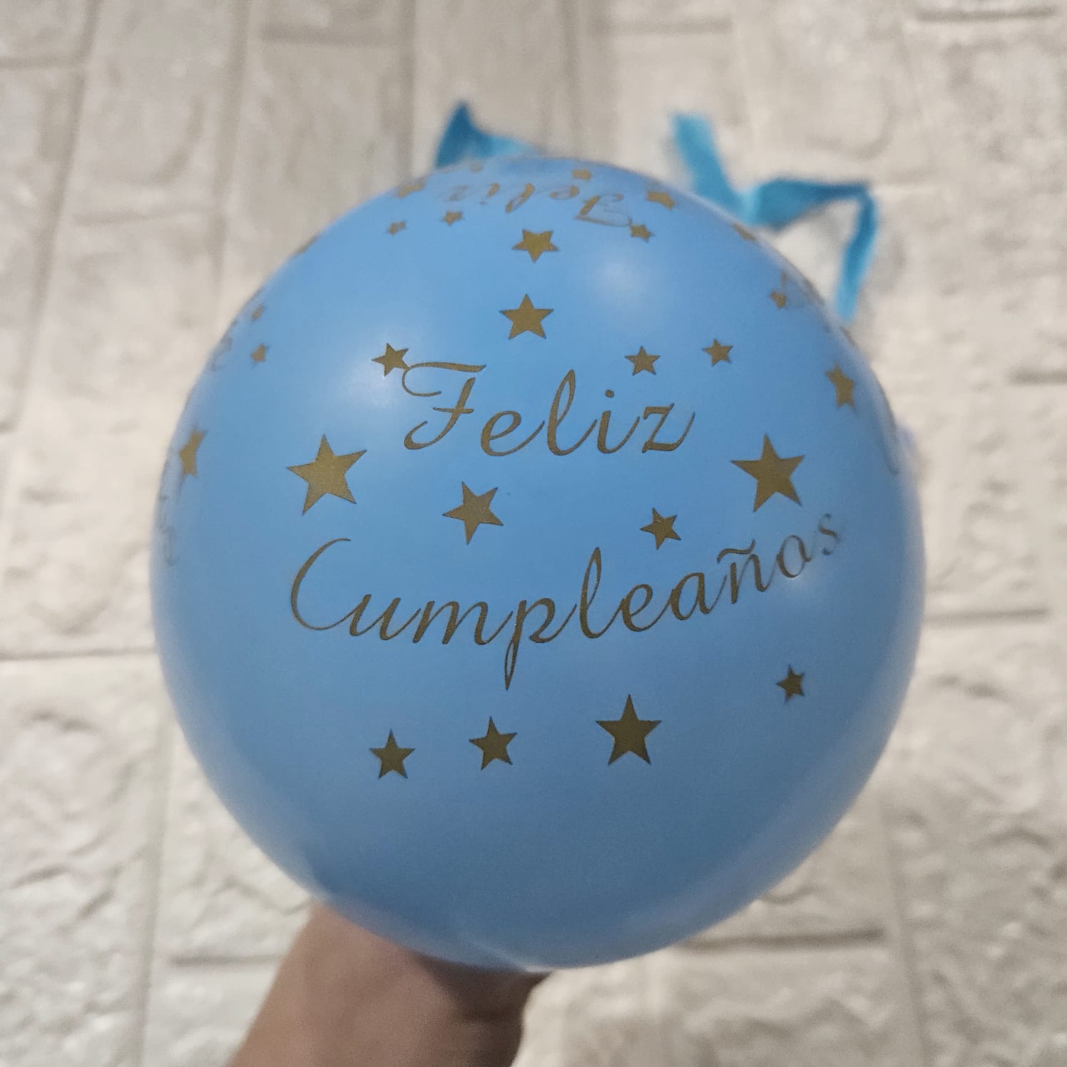 Set De Globos y Caja Arreglo de Cumpleaños (Azul) - Imagen 12