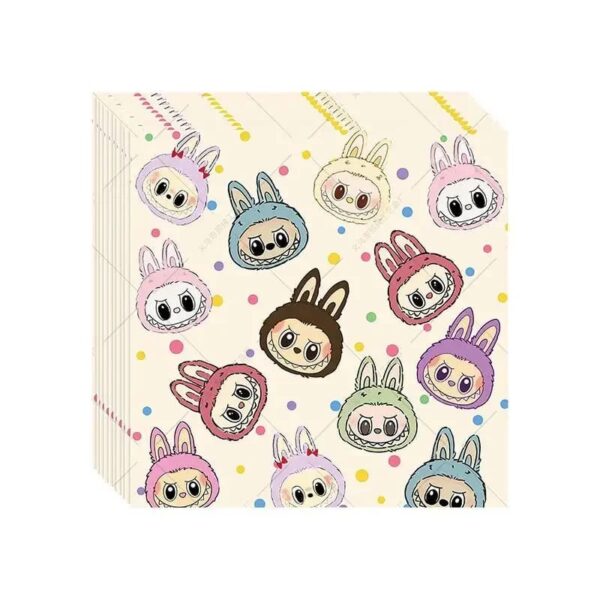 Servilletas Decorativas 20 Unidades Labubu