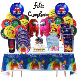 Cotillón Globos Decorativo Among us