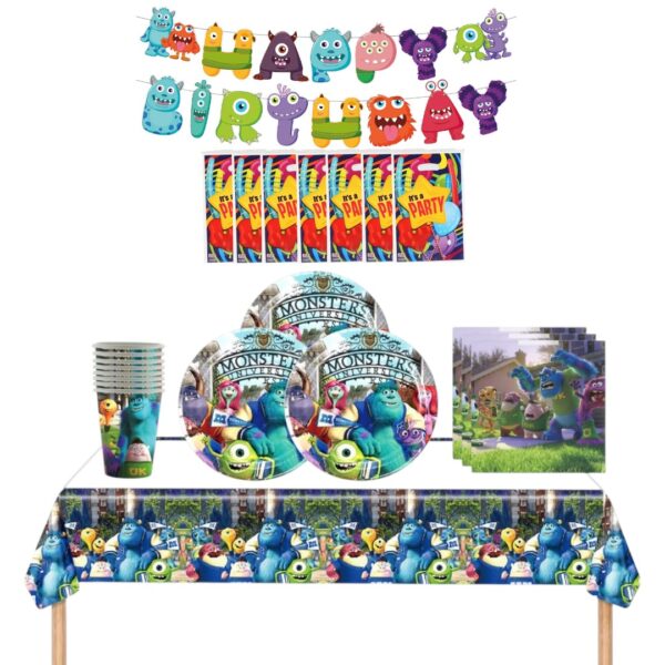 Cotillón Decorativo Cumpleaños Monster inc