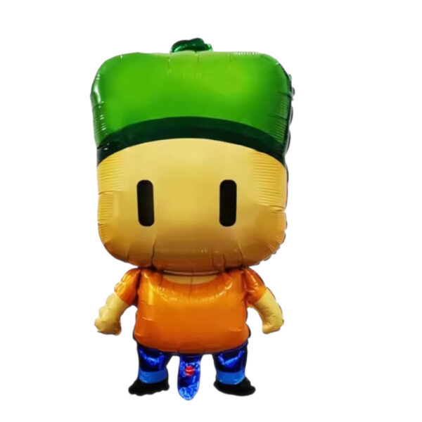 Globo aluminio personaje Stumble guys