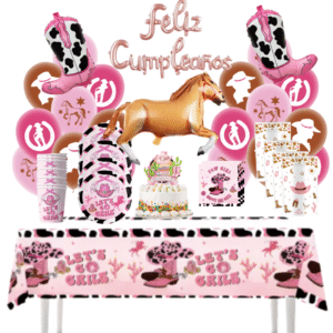 Cotillón Globos Decorativo Vaquera