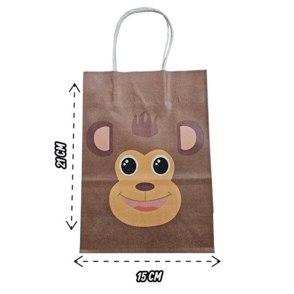 Bolsas Papel kraft  12 unidades Safari - Imagen 2