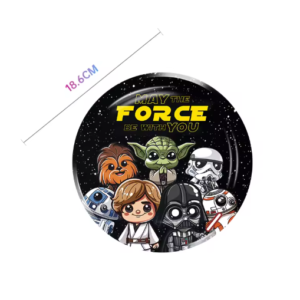 Pack de 10 platos Star wars