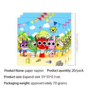 Servilletas Decorativas 20 Unidades Sprunki