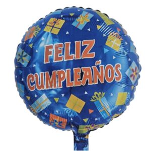 Globo Foil Feliz Cumpleaños Modelo 1 (45cm)