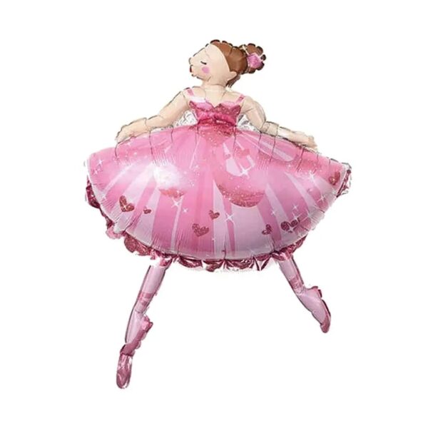Globo Aluminio Decorativo Personaje Bailarina